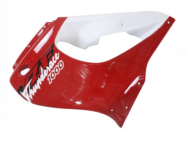 Erschwingliche Yamaha YZF 1000R Thunderace Motorrad Verkleidung Kit 1997-2007 - Rot Schwarz Weiss Thunderace