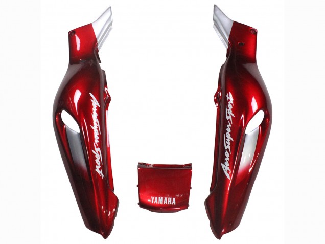 Erschwingliche Yamaha YZF 1000R Thunderace Motorrad Verkleidung 1997-2007 - Rot Silber Thunderace