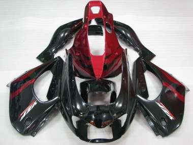 Erschwingliche Yamaha YZF 1000R Thunderace Motorrad Verkleidung 1997-2007 - Rot Schwarz