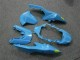 Erschwingliche Suzuki GSXR 1000 Motorrad Verkleidung 2009-2016 - Blau Gelb Rizla 19 Rot
