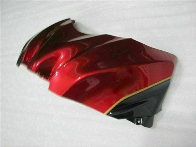 Erschwingliche Suzuki GSXR 1000 Motorrad Verkleidung 2009-2016 - Rot Glanzendes Schwarz