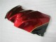 Erschwingliche Suzuki GSXR 1000 Motorrad Verkleidung 2009-2016 - Rot Glanzendes Schwarz