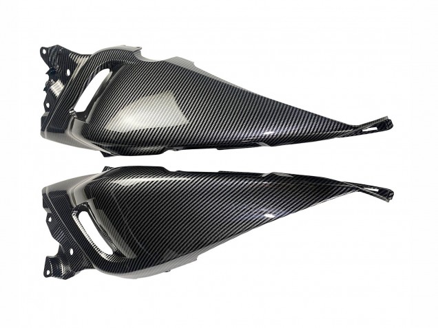 Erschwingliche Yamaha TMAX530 Motorrad Verkleidung 2012-2014 - Schwarze Carbonfaser