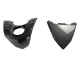 Erschwingliche Yamaha TMAX530 Motorrad Verkleidung 2012-2014 - Schwarze Carbonfaser