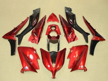 Erschwingliche Yamaha TMAX530 Motorrad Verkleidung 2012-2014 - Rot