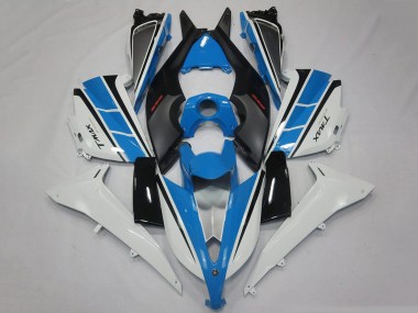 Erschwingliche Yamaha TMAX530 Motorrad Verkleidung 2012-2014 - Weiss Blau Schwarz