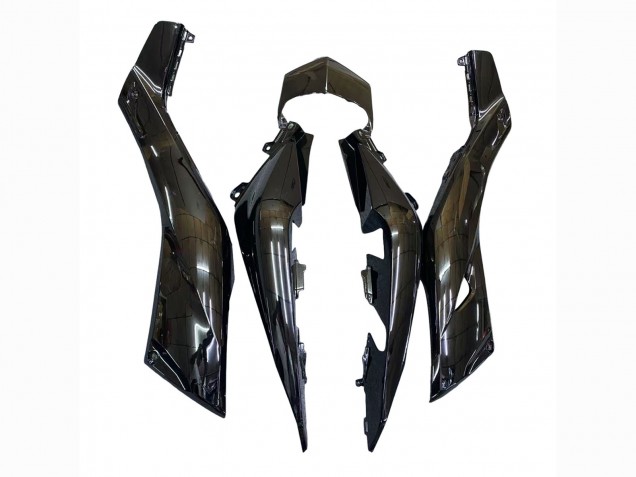 Erschwingliche Yamaha XMAX300 Motorrad Verkleidung 2017-2021 - Glanzendes Schwarz