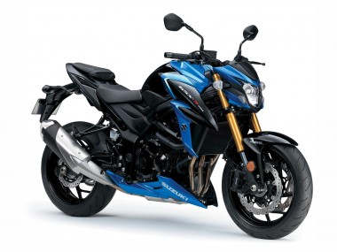 Erschwingliche Suzuki GSX-S 750 Motorrad Verkleidung 2017-2022 - Blau Schwarz