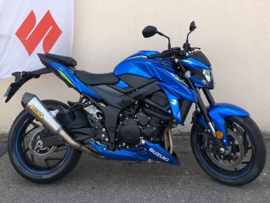 Erschwingliche Suzuki GSX-S 750 Motorrad Verkleidung 2017-2022 - Blau Schwarz