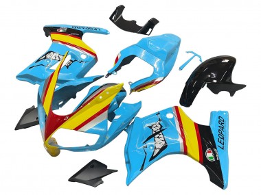 Erschwingliche Suzuki SV650 Motorrad Verkleidung 2003-2013 - Blau Gelb Rot Silber Hai