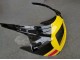 Erschwingliche Suzuki RG400 RG500 RG400/500 Motorrad Verkleidung 1984-1987 - Rot Gelb Schwarz 7