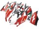 Erschwingliche Ducati Panigale V2 Motorrad Verkleidung 2020-2024 - Weiss Rot Grun Matt Schwarz Corse 21