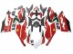 Erschwingliche Ducati Panigale V2 Motorrad Verkleidung 2020-2024 - Weiss Rot Grun Matt Schwarz Corse 21