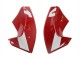 Erschwingliche Ducati Panigale V2 Motorrad Verkleidung 2020-2024 - Rot Glanzendes Schwarz Monster Corse
