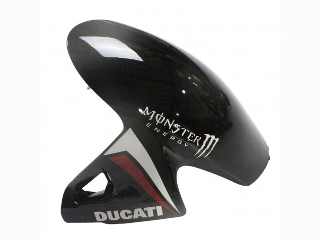 Erschwingliche Ducati Panigale V2 Motorrad Verkleidung 2020-2024 - Rot Glanzendes Schwarz Monster Corse