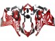 Erschwingliche Ducati Panigale V2 Motorrad Verkleidung 2020-2024 - Rot Glanzendes Schwarz Monster Corse