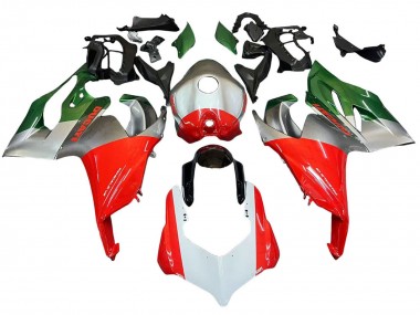 Erschwingliche Ducati Panigale V2 Motorrad Verkleidung 2020-2024 - Silber Rot Grun