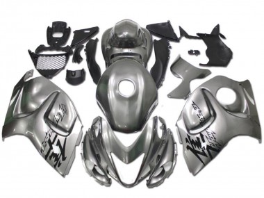 Erschwingliche Suzuki GSXR 1300 Hayabusa Motorrad Verkleidung 2008-2020 - Silber