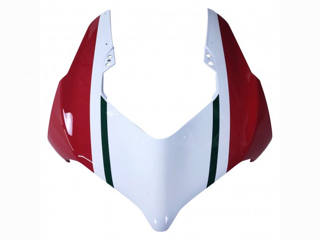 Erschwingliche Ducati Panigale V4 V4S Motorrad Verkleidung 2020-2021 - Weiss Rot Grun Matt Schwarz