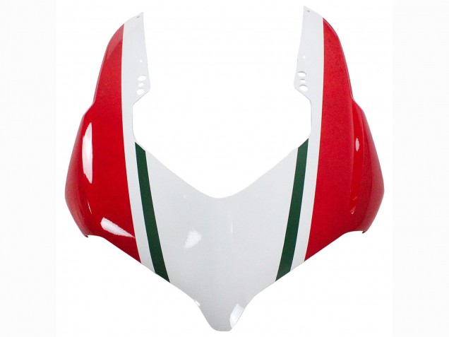 Erschwingliche Ducati Panigale V4 V4S Motorrad Verkleidung 2018-2019 - Weiss Rot Matt Schwarz