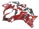 Erschwingliche Ducati Panigale V4 V4S Motorrad Verkleidung 2020-2021 - Rot Glanzendes Schwarz Lenovo 117
