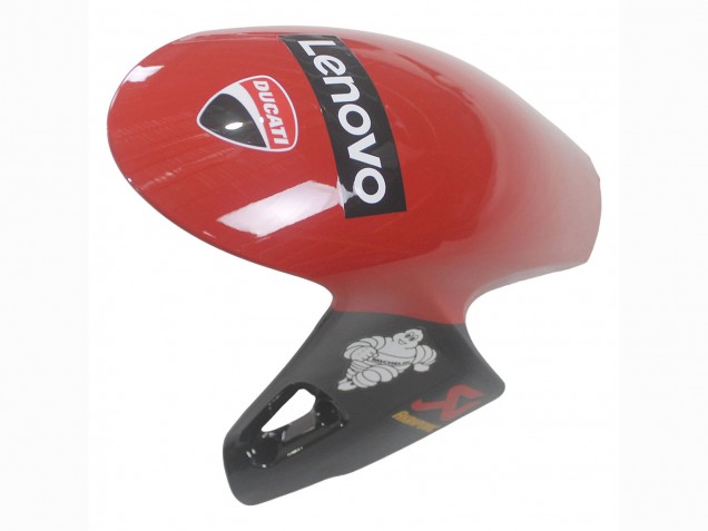 Erschwingliche Ducati Panigale V4 V4S Motorrad Verkleidung 2020-2021 - Rot Glanzendes Schwarz Lenovo 117