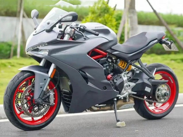 Erschwingliche Ducati Supersport 939/939S Motorrad Verkleidung 2017-2022 - Grau