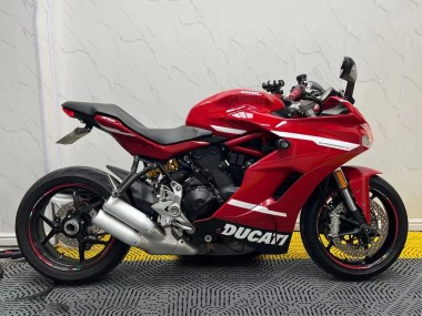 Erschwingliche Ducati Supersport 939/939S Motorrad Verkleidung 2017-2022 - Rot Weiss Schwarz
