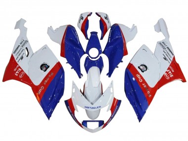 Erschwingliche BMW K1200S Abs Verkleidungen 2005-2010 - Weiss Rot Blau