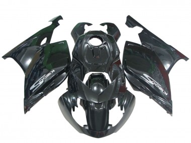 Erschwingliche BMW K1200S Motorrad Verkleidung 2005-2010 - Glanzendes Schwarz
