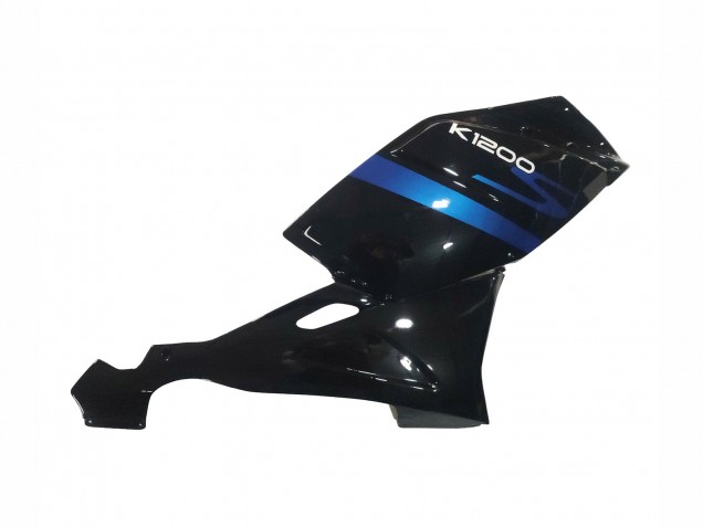 Erschwingliche BMW K1200S Motorrad Verkleidung 2005-2010 - Blau Glanzendes Schwarz