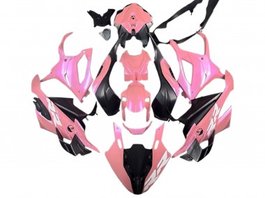 Erschwingliche BMW S1000RR Motorrad Verkleidung 2023-2024 - Rosa Schwarz