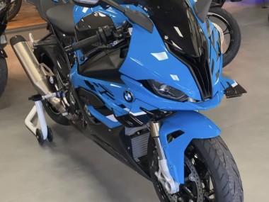 Erschwingliche BMW S1000RR Motorrad Verkleidung 2023-2024 - Blau Schwarz