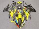 Erschwingliche BMW S1000RR Motorrad Verkleidung 2023-2024 - Gelb Carbonfaser