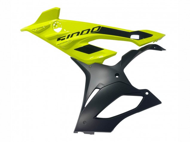 Erschwingliche BMW S1000RR Motorrad Verkleidung 2023-2024 - Gelb Schwarz