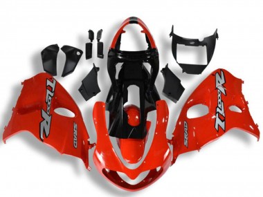 Erschwingliche Suzuki TL1000R Motorrad Verkleidung 1998-2003 - Rot Silber Glanzendes Schwarz