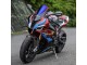 Erschwingliche BMW S1000RR Motorrad Verkleidung 2019-2022 - Schwarz Rot Blau