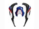Erschwingliche BMW S1000RR Motorrad Verkleidung 2019-2022 - Schwarz Weiss Rot Blau