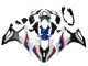 Erschwingliche BMW S1000RR Motorrad Verkleidung 2019-2022 - Schwarz Weiss Rot Blau
