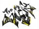Erschwingliche BMW S1000RR Motorrad Verkleidung 2019-2022 - Glanzendes Schwarz Gelb