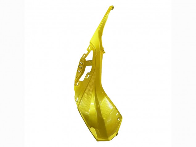 Erschwingliche BMW S1000RR Motorrad Verkleidung 2019-2022 - Weiss Gold
