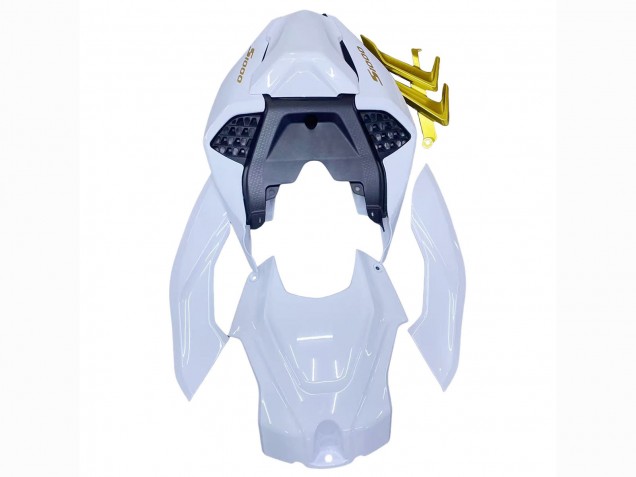 Erschwingliche BMW S1000RR Motorrad Verkleidung 2019-2022 - Weiss Gold