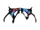 Erschwingliche BMW S1000RR Motorrad Verkleidung 2019-2022 - Weiss Blau Rot Schwarz