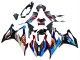 Erschwingliche BMW S1000RR Motorrad Verkleidung 2019-2022 - Weiss Blau Rot Schwarz