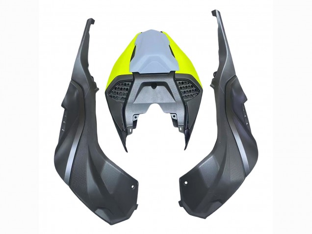 Erschwingliche BMW S1000RR Motorrad Verkleidung 2019-2022 - Schwarz Gelb Grau