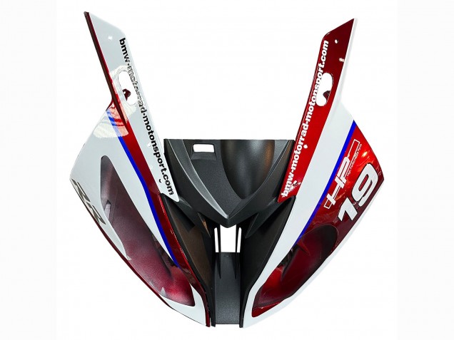 Erschwingliche BMW S1000RR Motorrad Verkleidung 2017-2018 - Weiss Rot Blau Schwarz