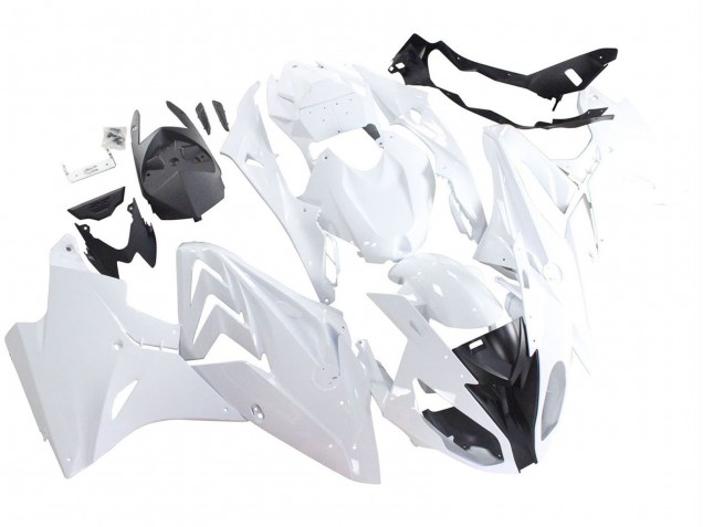 Erschwingliche BMW S1000RR Motorrad Verkleidung 2017-2018 - Weiss