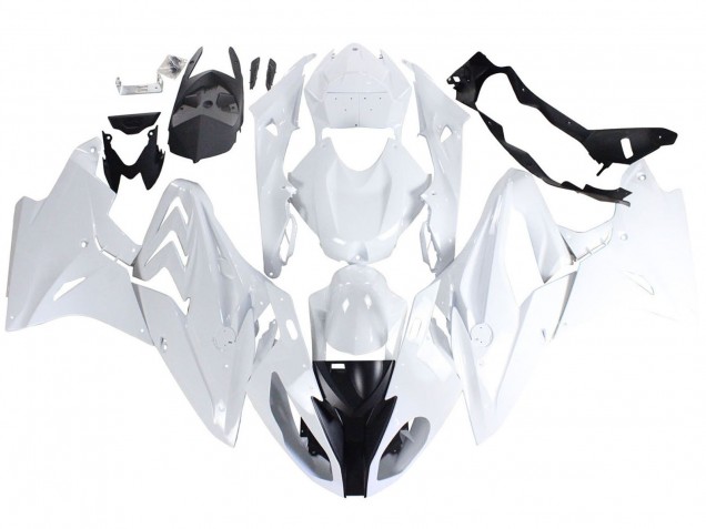 Erschwingliche BMW S1000RR Motorrad Verkleidung 2017-2018 - Weiss