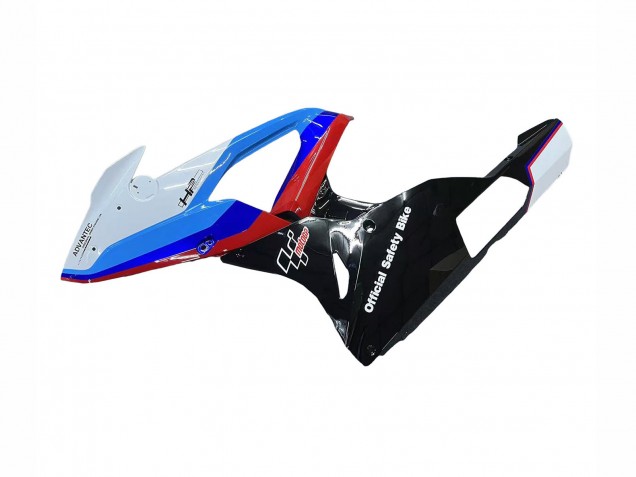 Erschwingliche BMW S1000RR Motorrad Verkleidung Kit 2015-2016 - Weiss Rot Blau Glanzendes Schwarz