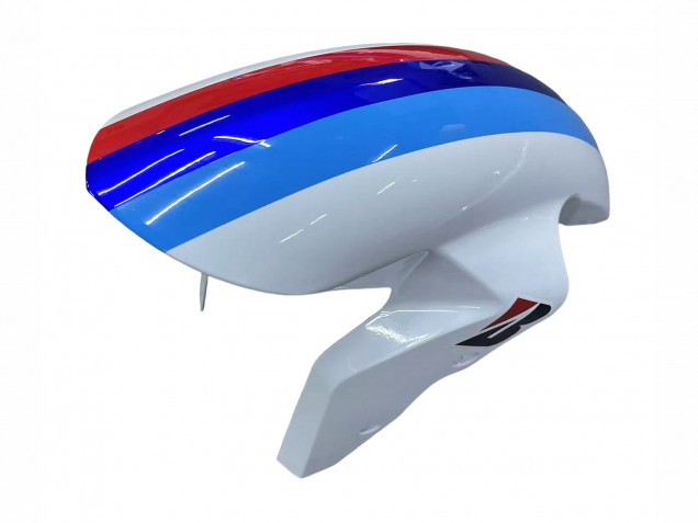Erschwingliche BMW S1000RR Motorrad Verkleidung Kit 2015-2016 - Weiss Rot Blau Glanzendes Schwarz